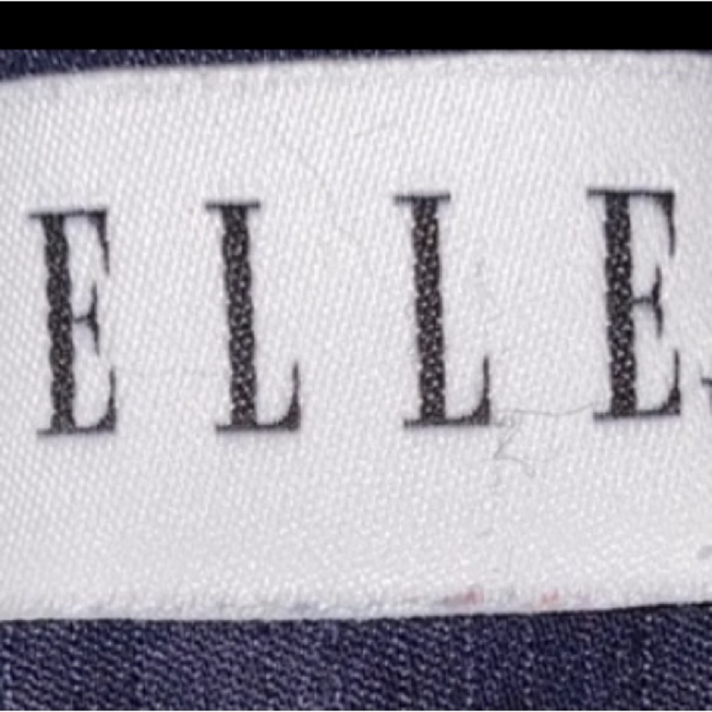 Elle Women's Cropped Jeans - Dark Blue size L